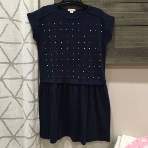 Crew cuts Navy dress size 7 girls